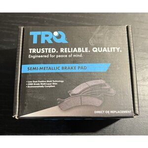TRQ Front Semi-Metallic Brake Pads BFA73729